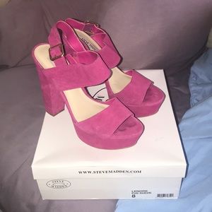Steve Madden Lenore Fushia 💕💕